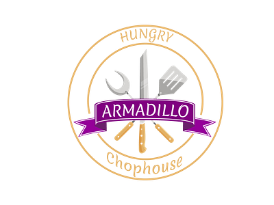 Hungry Aarmadillo - Logo Design Project