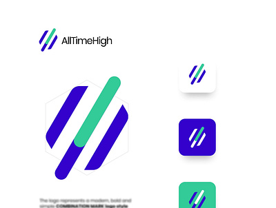 AllTimeHigh branding branding and identity design graphics design logo vector