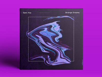 Spec Kay – "Strange Dreams" abstract album artwork cover dreams ep hip hop music record single strange waves