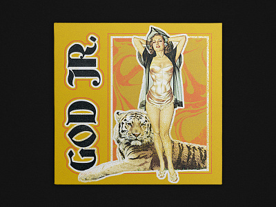 God Jr_01 album artwork illustration metal music psychedelic texture