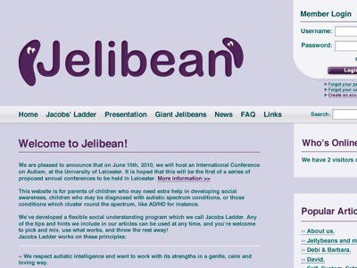 Jelibean website colour graphic design photography typography web design websites