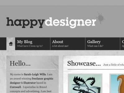 Happydesigner colour graphic design photography typography web design websites