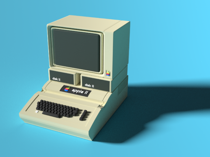 Apple II by Aditya Pathak on Dribbble