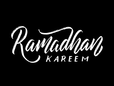 Ramadhan apparel artist branding brush brushlettering calligraphy font graphic handdrawn handlettering lettering logotype natural ramadan kareem ramadhan rough script t shirt typography vector