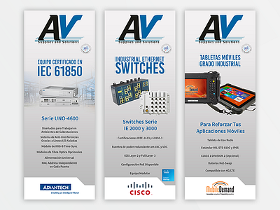 Av Supplies Cisco Techday ad advantech banner cisco display iot marketing mobile tablet tech