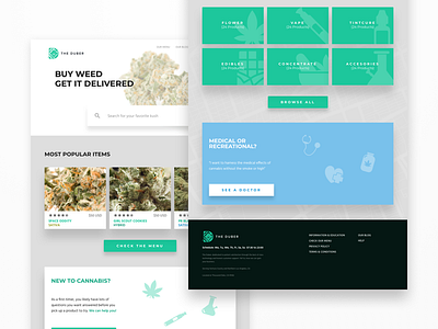 The Duber   Landing Page