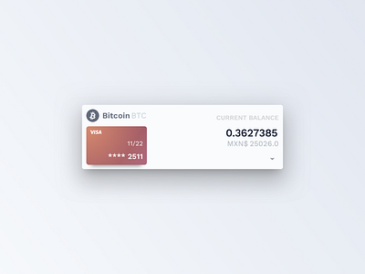 Crypto Card Detail