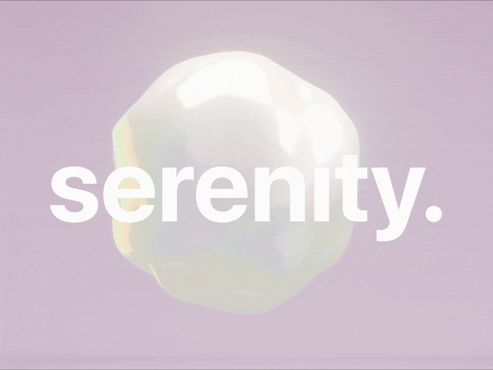 Serenity 3D 3d 3d animation abstract animation art blender concept design gif animation presentation serenity uiux