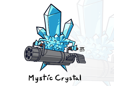 Game Enemy 11 crystal gatling gun
