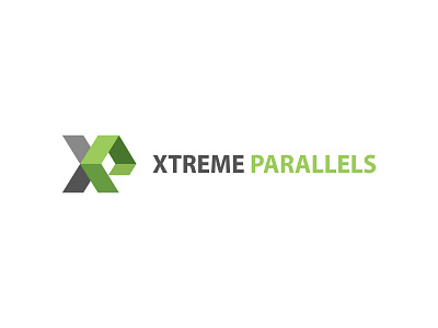 Xtreme Parallels logo design design logo vector