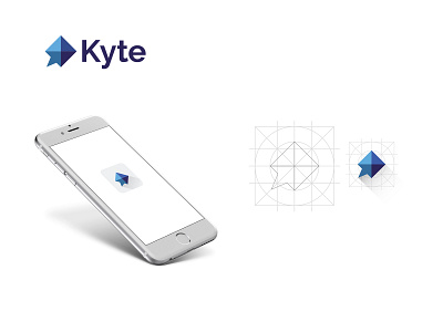 Kyte app icon design app design icon logo