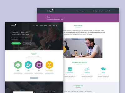 Cititutors Website Design graphic design teacher ui ux ux design web design webdesign website design