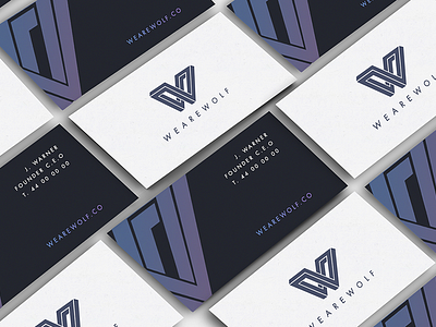 WE ARE WOLF business cards