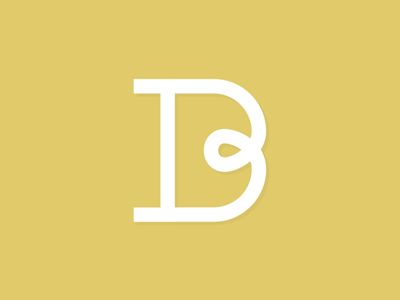 BD Monogram bd branding identity logo monogram type typography