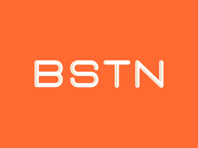 BSTN boston custom type lettering michael spitz michaelspitz type typography