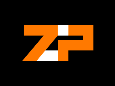 7ZIP - V2 7 7zip branding identity logo rebound rebrand type zip