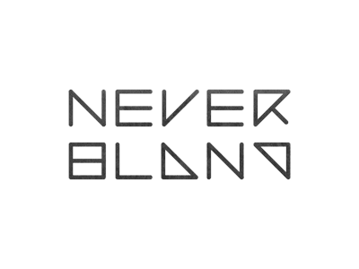 BLAND bland branding custom type grid identity logo logotype type typography wordmark