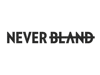 NEVERBLAND black and white branding custom type identity lettering logo logotype strikethrough type typography