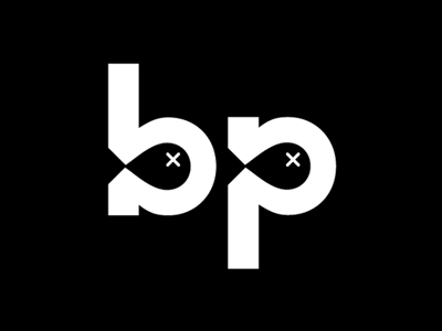 BP : Logo Redesign black bp branding british petroleum dead fish gulf logo michael spitz michaelspitz oil pollution re brand spill typography white
