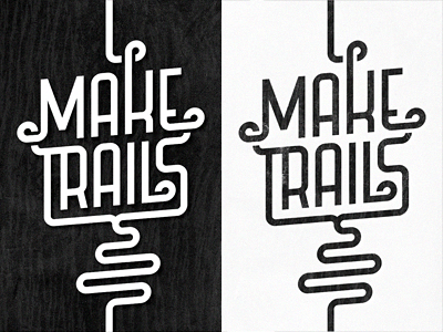 TO RESOLVE 2012 custom type lettering michael spitz michaelspitz new year resolution texture to resolve trails travel type typography