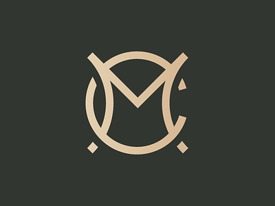 MC branding cm identity lettering logo logo mark mc monogram type typography