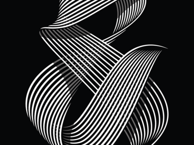 & ampersand black and white lettering michael spitz michaelspitz shading shadows type typography
