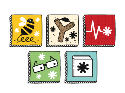 Achievement Badges achievement badge icon icons illustration michael spitz michaelspitz web writing