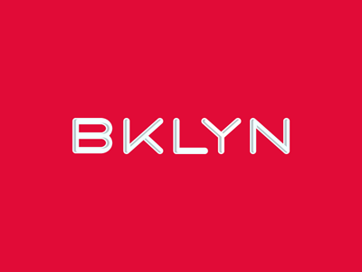 BKLYN addidas basketball brooklyn custom type logotype michael spitz michaelspitz nba nets sports type typography