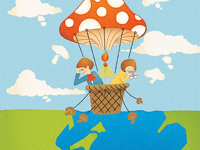 Kinoko2 bookcover illustration