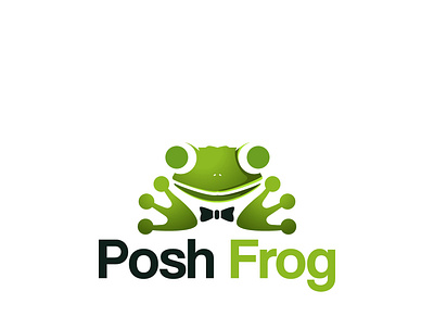 Posh Frog Logotipo cartoon design designer graphic design logo