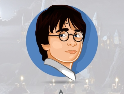 harry art design designer digital digitalart digitalartist draw drawing drawingart drawings freelance harry harrypotter harryvector illustrator ilustration