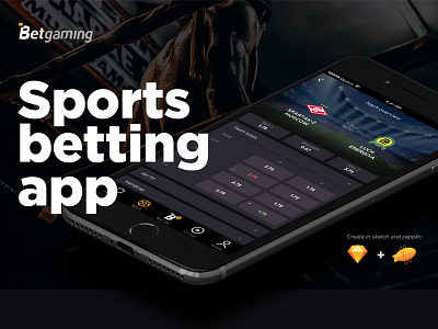 Betgaming - sports betting app android betting dark gambling ios sports
