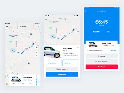 Carsharing app