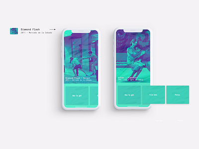 Movloc App- Films app brutalism films interface minimal movies retro ui ux