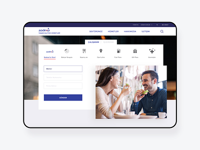 Sodexo Website Redesign casestudy concept design flat ui ux webdesign