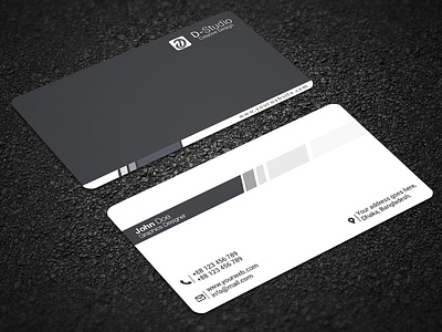 Minimalist Business card bc bcard branding busines card design print visitingcard