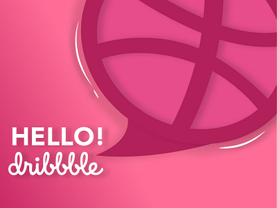 Hello Dribble! community design dribble hello dribble invite