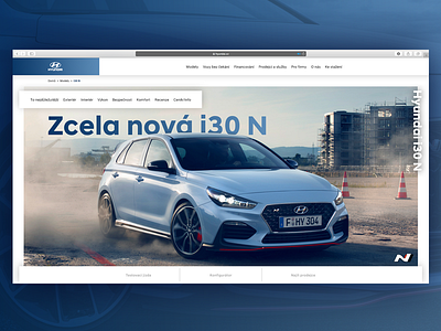 Hyundai i30 N – website concept