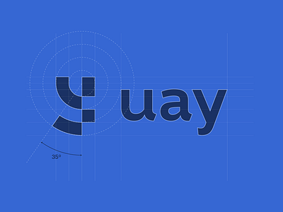 UAY - Logo design grid