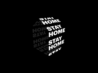 Stay home 3d animation 3d typography animation be safe design home house icon motion design quarantine seamless seamless loop stay home stay safe stayhome type typography vector