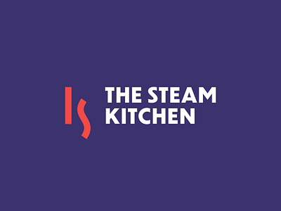 The Steam Kitchen brand identity brand identity branding branding studio design icon identity identity design ks ks logo ks monogram logo logo design logo designer logo icon restaurant sk smart logo steam steam icon steam logo