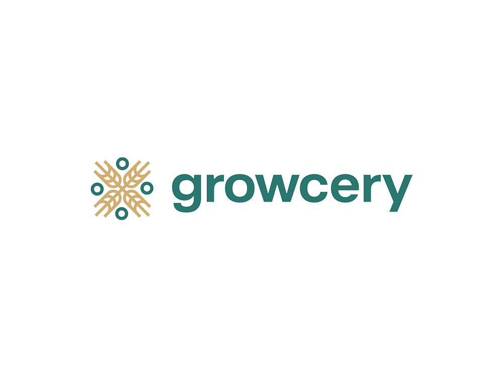 Growcery logo design by Leo for smart by design™ on Dribbble