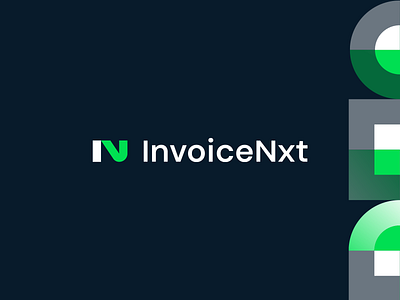 InvoiceNxt - fintech company branding behance brand identity brand pattern brand strategy branding branding studio case study corporate identity design fintech fintech branding fintech branding studio graphic design green logo identity illustration logo logo design smart logo vector