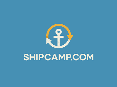 Shipcamp Logo Design anchor anchor logo arrow logo clever logo logo logo design marine logo resale sea logo ship ship logo smart