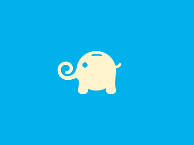 Elephant Bank animal icon animal logo bank bank logo cute elephant elephant logo logo logo design pig piggy piggy bank logo