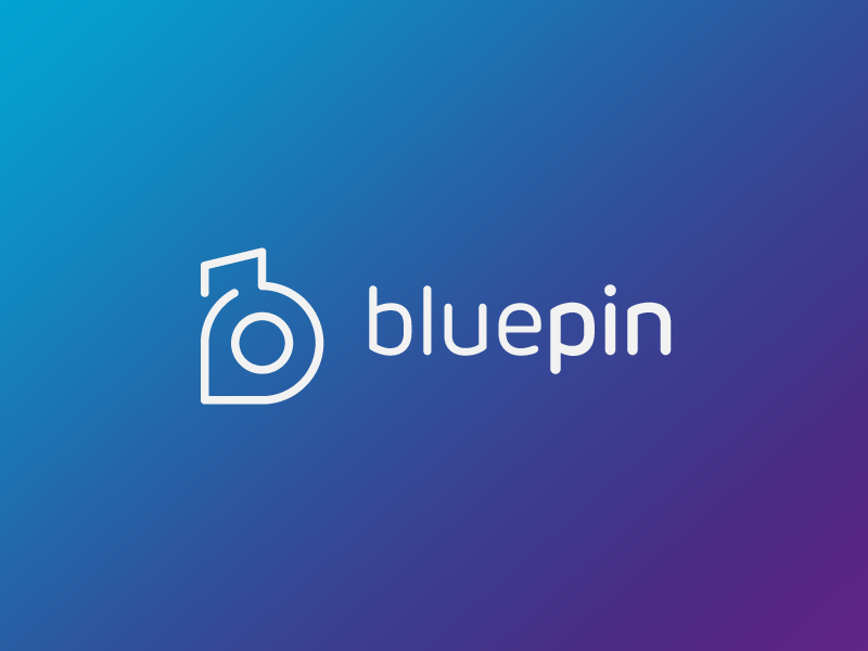 Blue pin