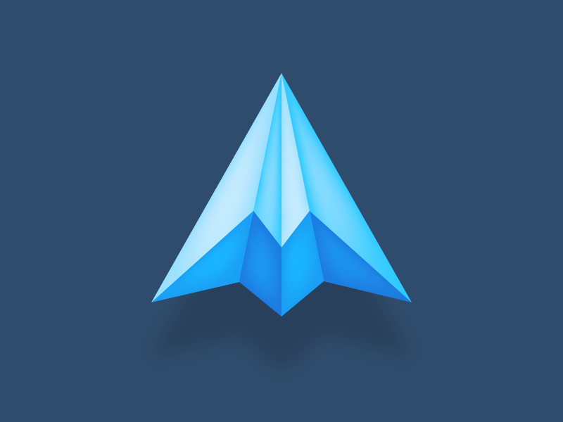 paper airplane icon android