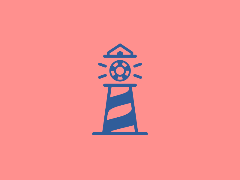 Light House + Casino by Leo on Dribbble