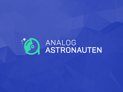 Analog Astronauten a a icon astronaut brand branding business logo clever logo clever logos cosmonaut identity smart logo smart logos