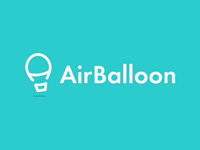 Air Balloon Logo air air balloon balloon balloon icon clever logo creative green logo logo design smart logo smart logos